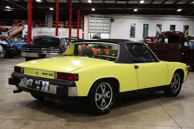 1973 porsche 914 80147 miles saturn yellow coupe 4 cyl manual