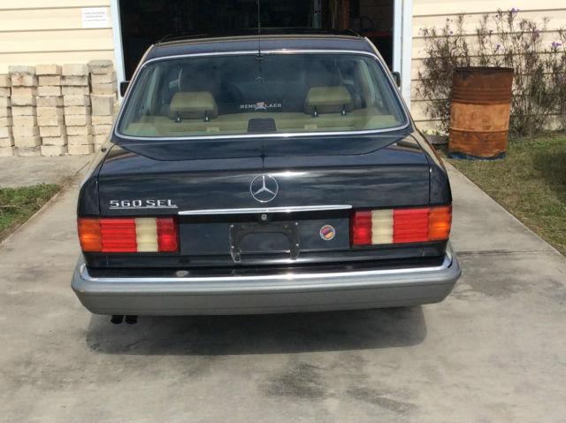 1987 mercedes-benz 560sel base sedan 4-door 5.6l