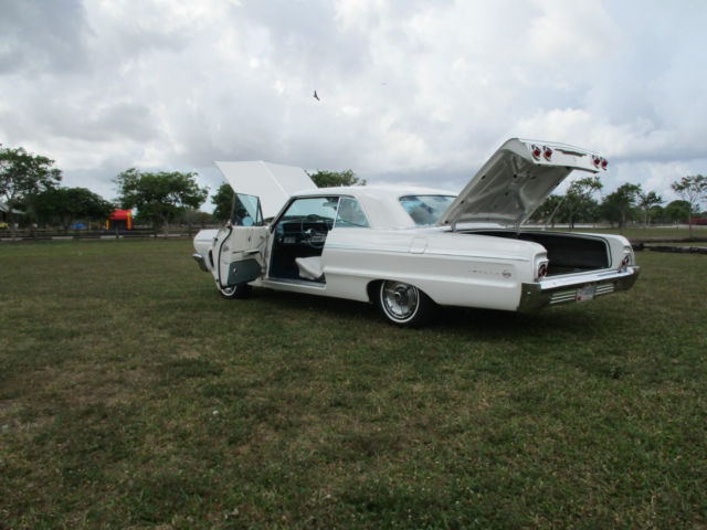1964 chevrolet impala original options and ss equipment package