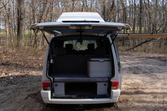 1993 vw eurovan mv weekender pop-top westfalia - good condition + extras