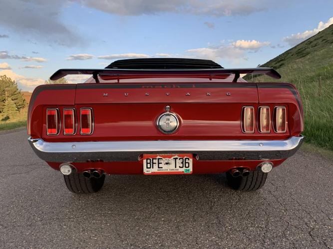 restored and upgraded 1969 ford mustang mach 1 in wheat ridge, colorado