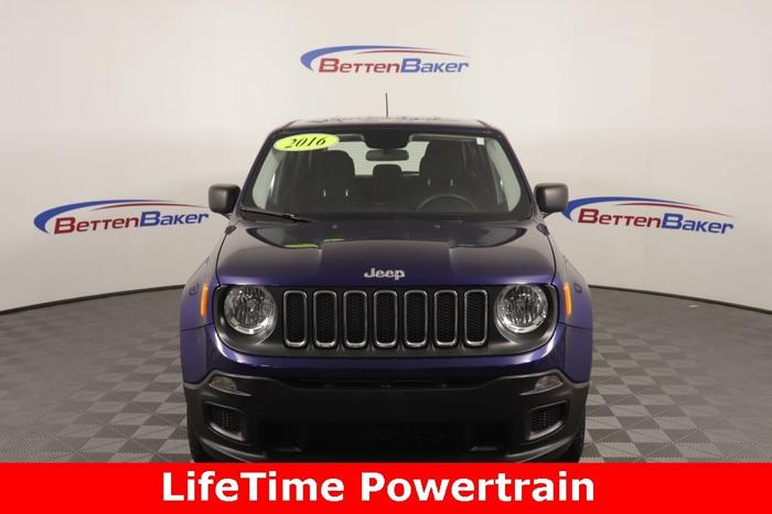 used 2016 jeep renegade 4wd sport coopersville, mi 49404 for sale in coopersville, michigan