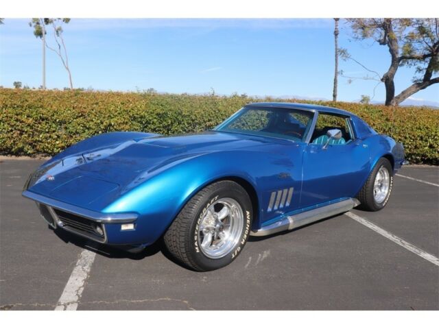 1968 chevrolet corvette 91507 miles blue 427 big block 4 speed manual