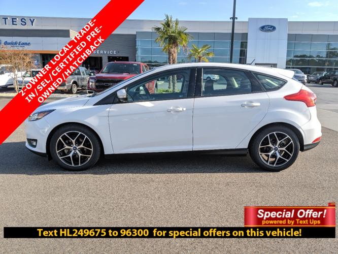 certified 2017 ford focus sel hatchback hattiesburg, ms 39402 for sale in hattiesburg, mississippi