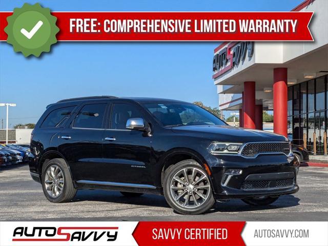 2021 dodge durango citadel rwd