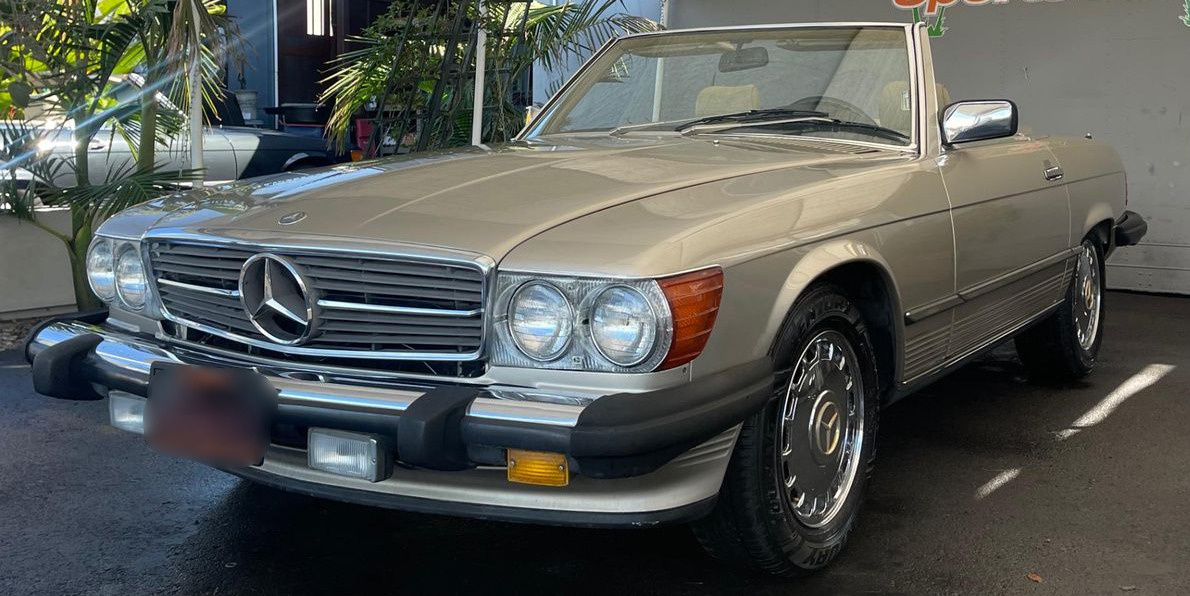 1989 mercedes-benz 560sl convertible