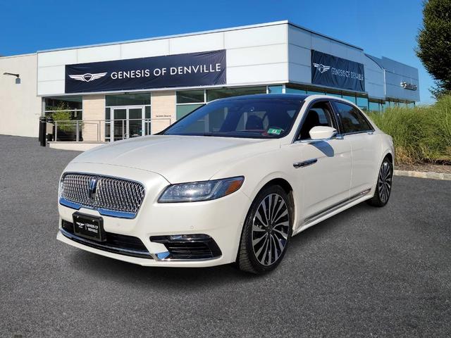 2018 lincoln continental black label