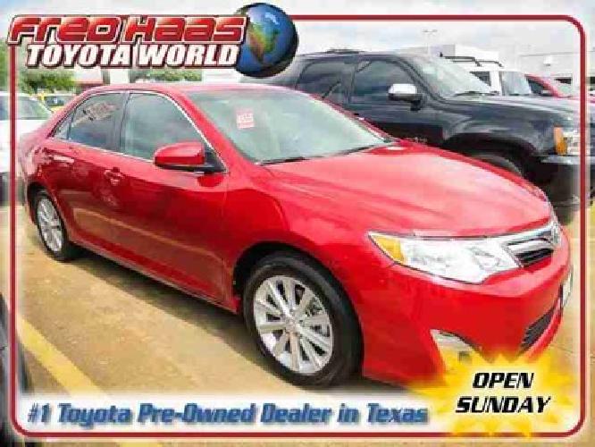 2014 toyota camry xle leather sunroof one owner warranty in spring, tx