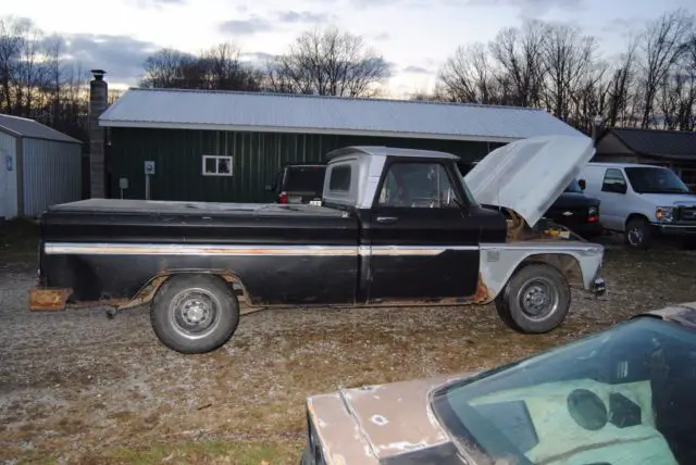 1966 chevy truck c-20 custom camper no reserve