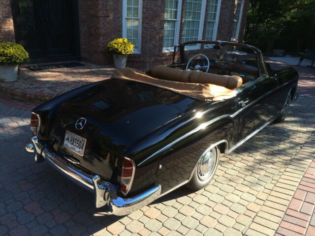 mercedes benz 1957 220 s cabriolet convertible