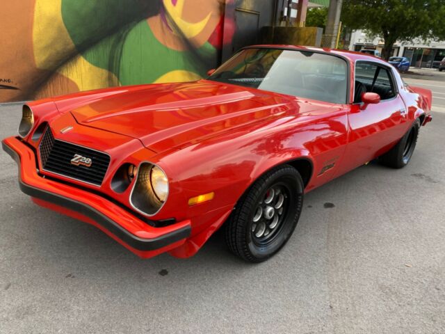 1977 chevrolet camaro z/28 a true survivor 400 built motor a/c no reserve l@@k!