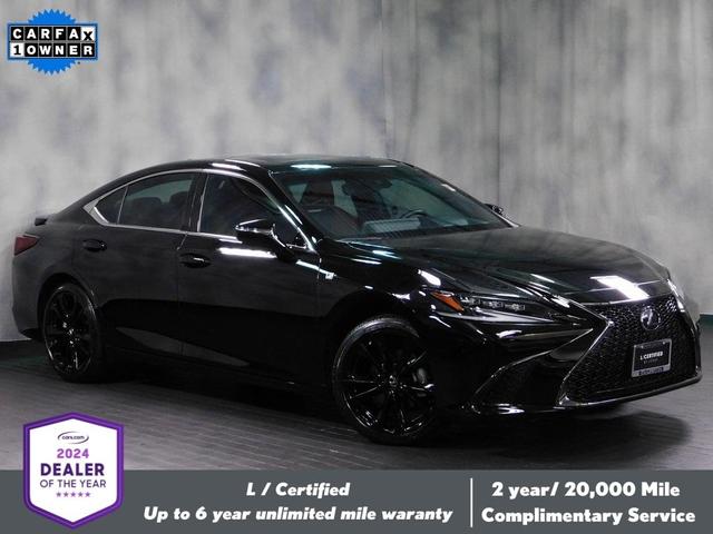2024 lexus es 350 f sport handling