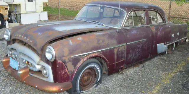 1951 packard patrician 400 project car ran when parked no reserve auction!!