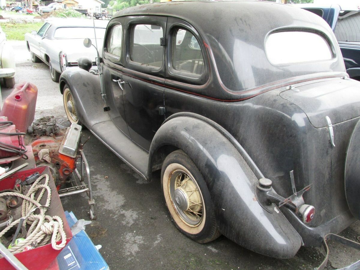 1935 ford deluxe sedan barn find