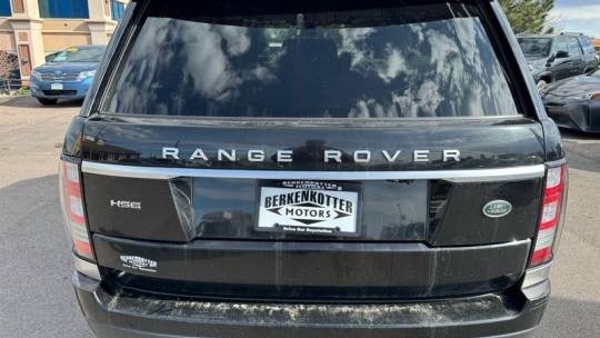 2016 land rover range rover hse