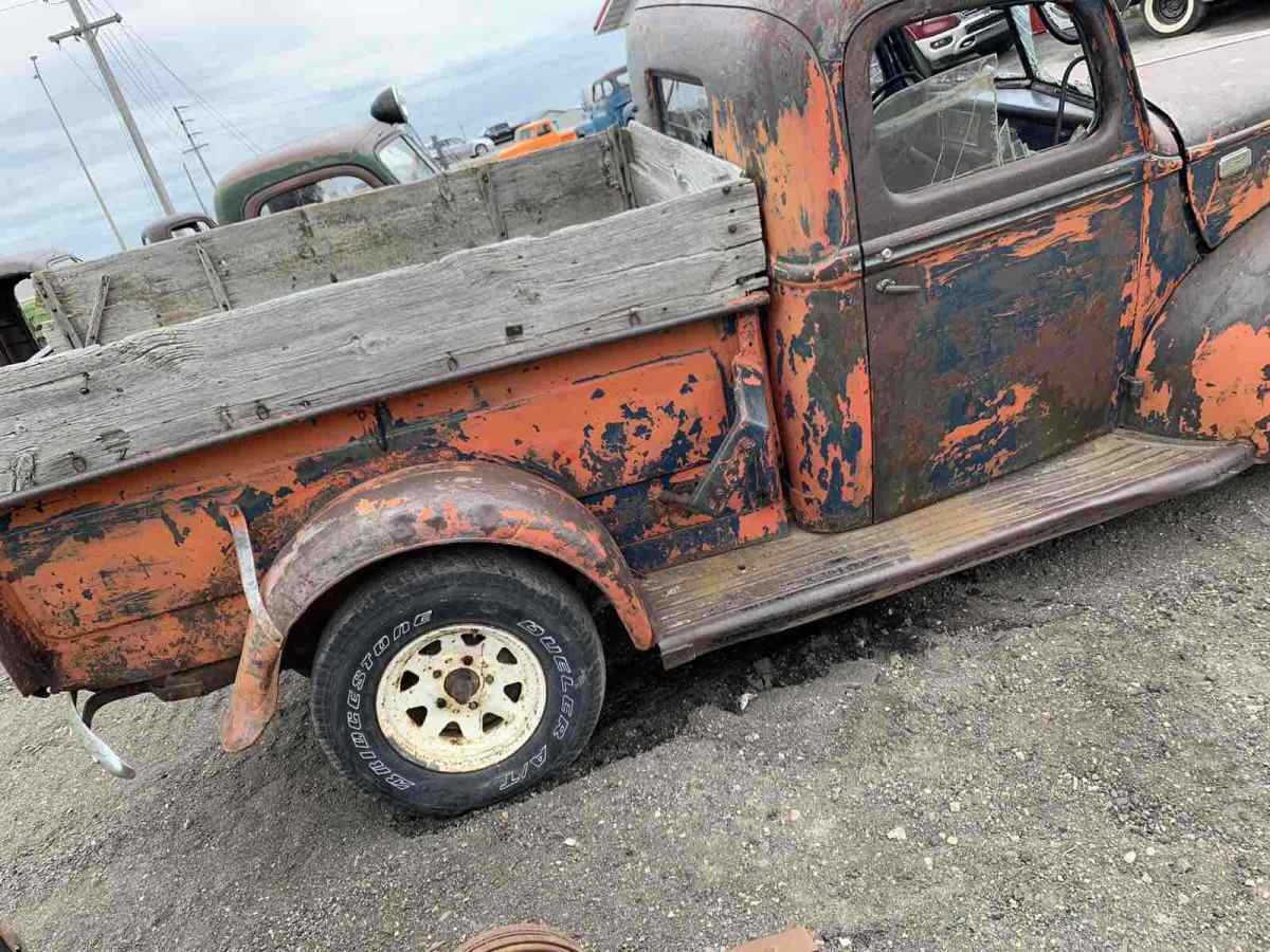 1941 ford f100 black rwd manual