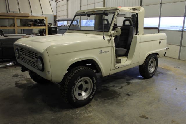 1966 ford bronco factory soft top half cab! 40k orig. miles! no reserve!!!