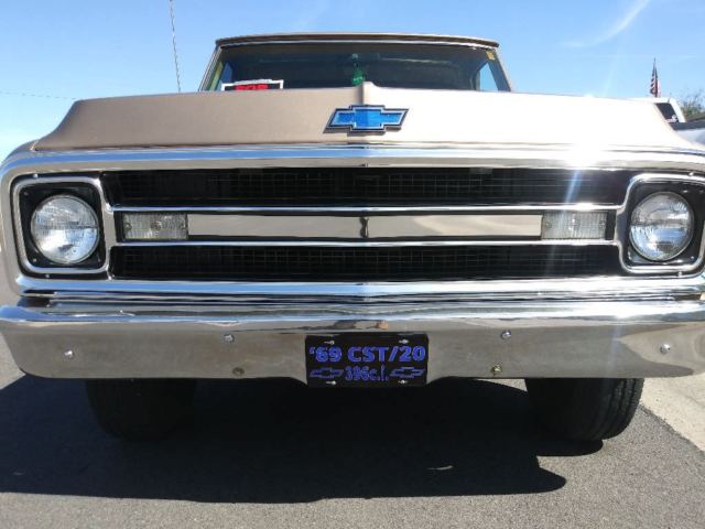 rare 69 chevy cst c20 with a rare 396 big block ,az truck,2 owner 101,000 miles