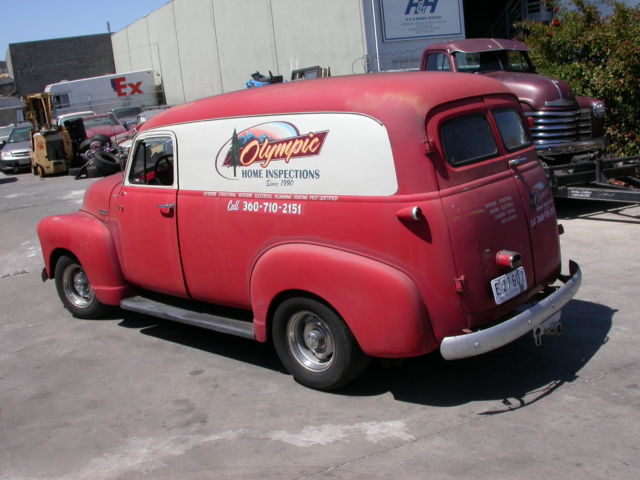 chevy 3100 short wheelbase half ton v8 panel