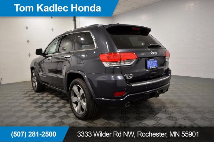 used 2015 jeep grand cherokee 4wd overland rochester, mn 55901 for sale in rochester, minnesota