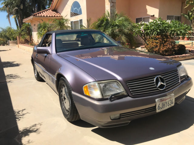 1992 mercedes-benz 500sl convertible roadster