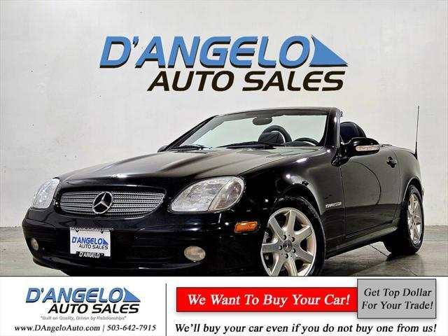 2003 mercedes-benz slk-class slk230 kompressor