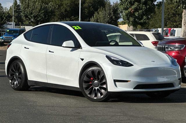 2021 tesla model y performance