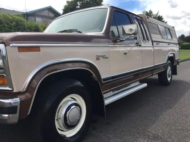 1981 ford f-250 xlt camper special
