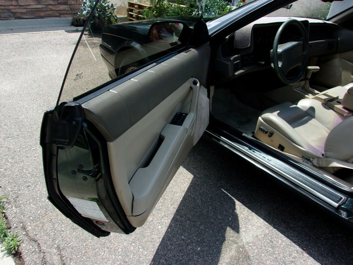 low miles 1993 cadillac allante polo green w/ tan leather in evergreen, colorado