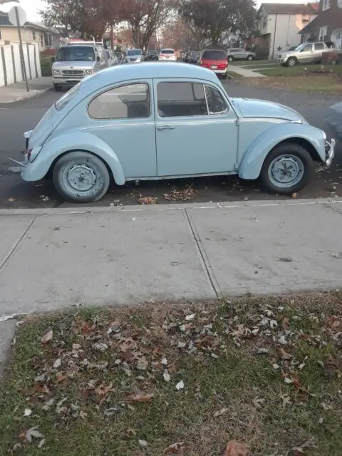 1967 volkswagen beetle 2 owner car with beautiful zenith blue paint