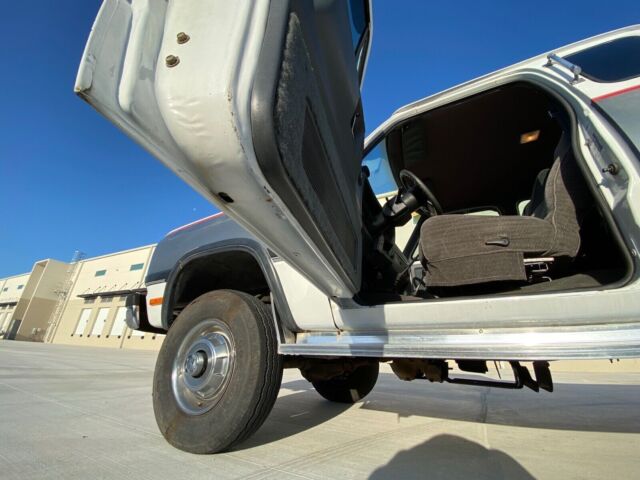1993 dodge d-series pickup white 4wd manual w250
