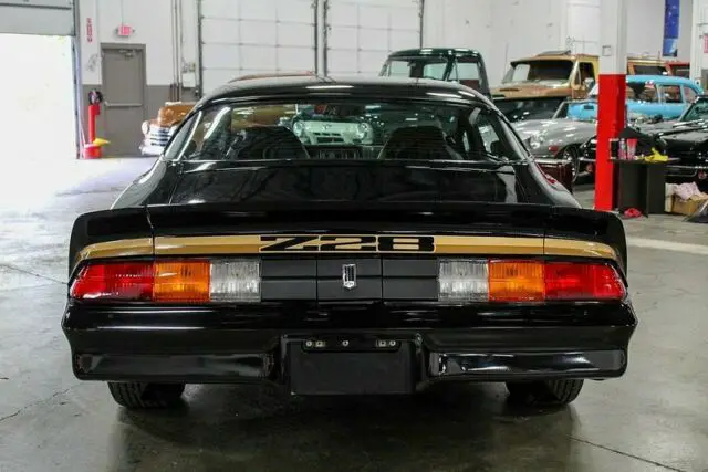 1979 chevrolet camaro z/28 17217 miles black 350 4 speed manual