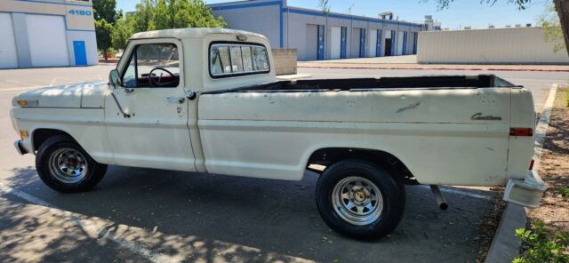 1972 ford f100 pickup white rwd automatic custom