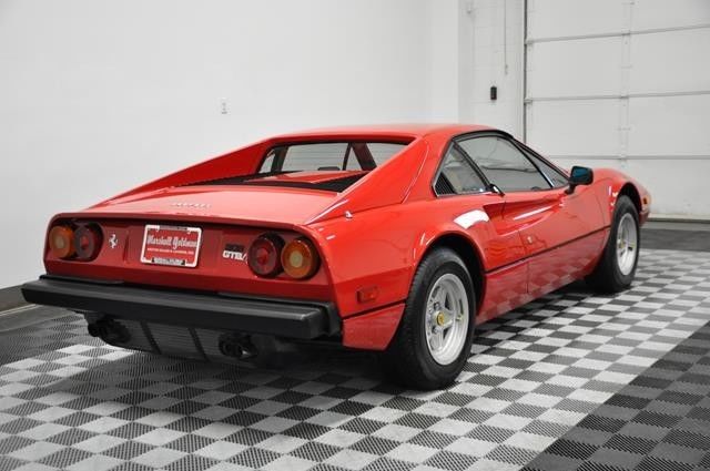 1980 ferrari 308gtb rosso corsa red tan books tools service 11/15 39700 miles