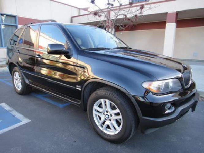 obo 2006 bmw x5 jet black clean title fully loaded in glendale, ca