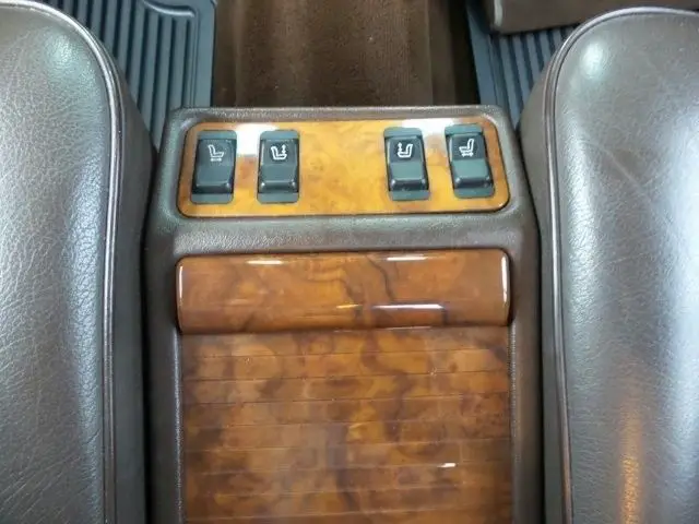 1990 mercedes-benz 560 sel with rare rear split seat option!