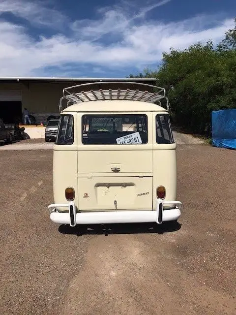1969 vw bus classic white/cream. beautiful!