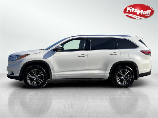 2016 toyota highlander xle