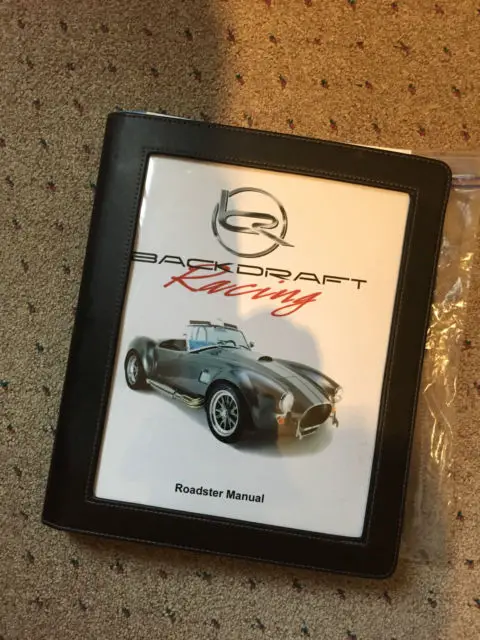 1965 shelby cobra backdraft racing rt3 #1350