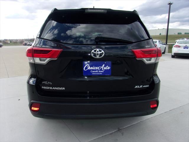 2019 toyota highlander se
