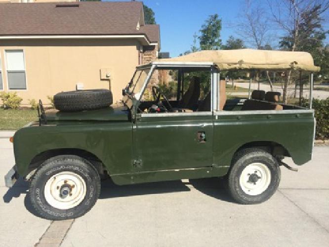 1966 land rover series iia - 88" swb in san jose, ca