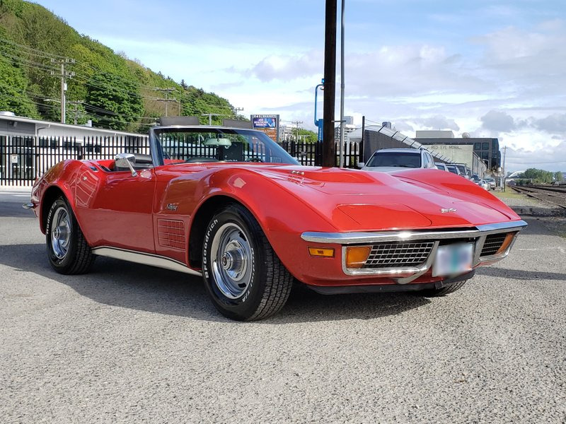 chevrolet corvette 454 convertible