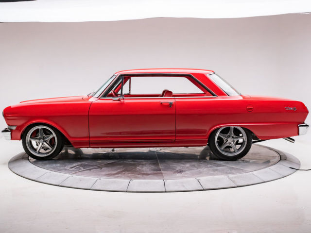 1962 chevrolet nova v8 4 speed automatic hardtop radar red