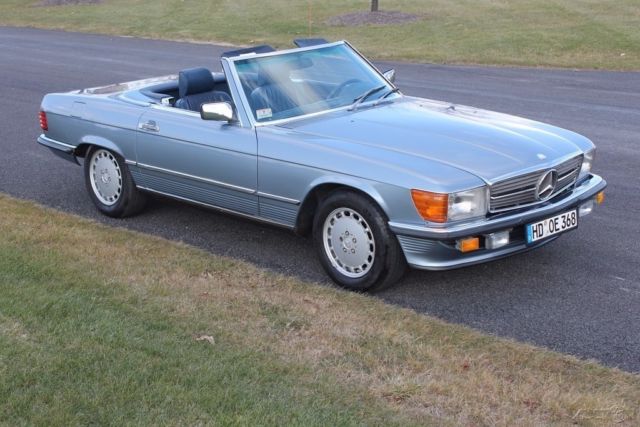 1985 mercedes 300sl euro, 107.041 car! no reserve!