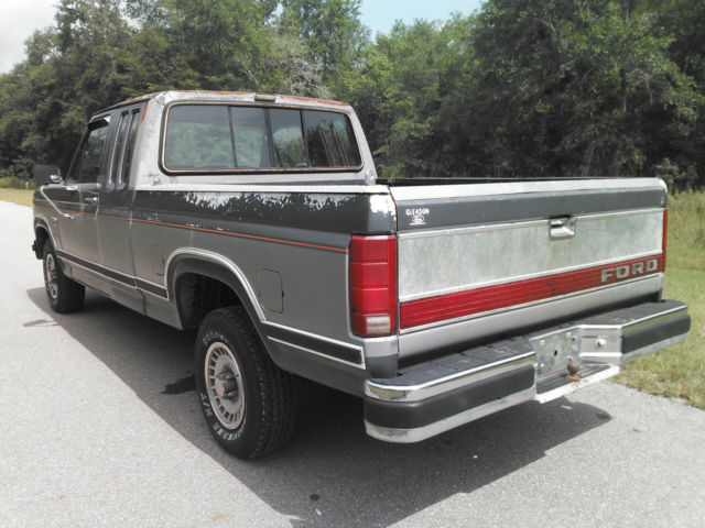 1986 ford f-150 xlt lariat extended cab pickup 2-door 5.8l