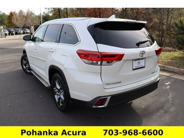 2017 toyota highlander limited platinum