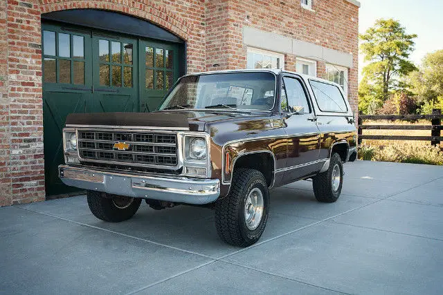 1978 chevrolet blazer k10 21200 miles brown sport/utility 350 automatic