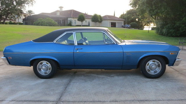 1969 * numbers matching * v8 * automatic * solid florida nova
