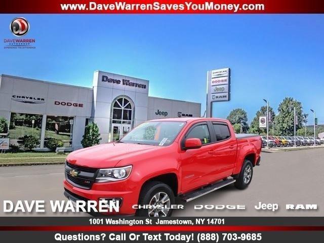 used 2016 chevrolet colorado 4x4 crew cab z71 jamestown, ny 14701 for sale in jamestown, new york