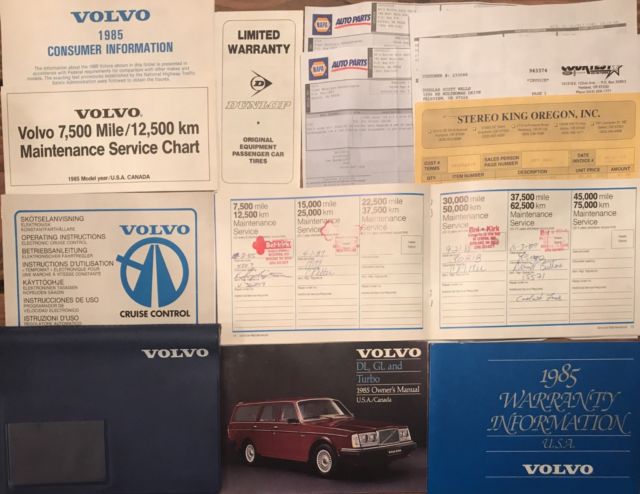 1985 volvo 245 dl wagon (111,000 miles) (manual transmission) (like 1 owner)